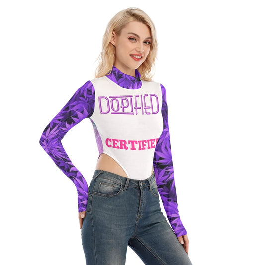 Tokerz Women's Turtleneck Long Sleeve Jumpsuits