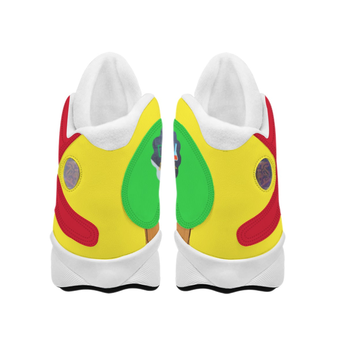 DOPE-iSH WALK" Curved Basketball Shoes With Thick Soles