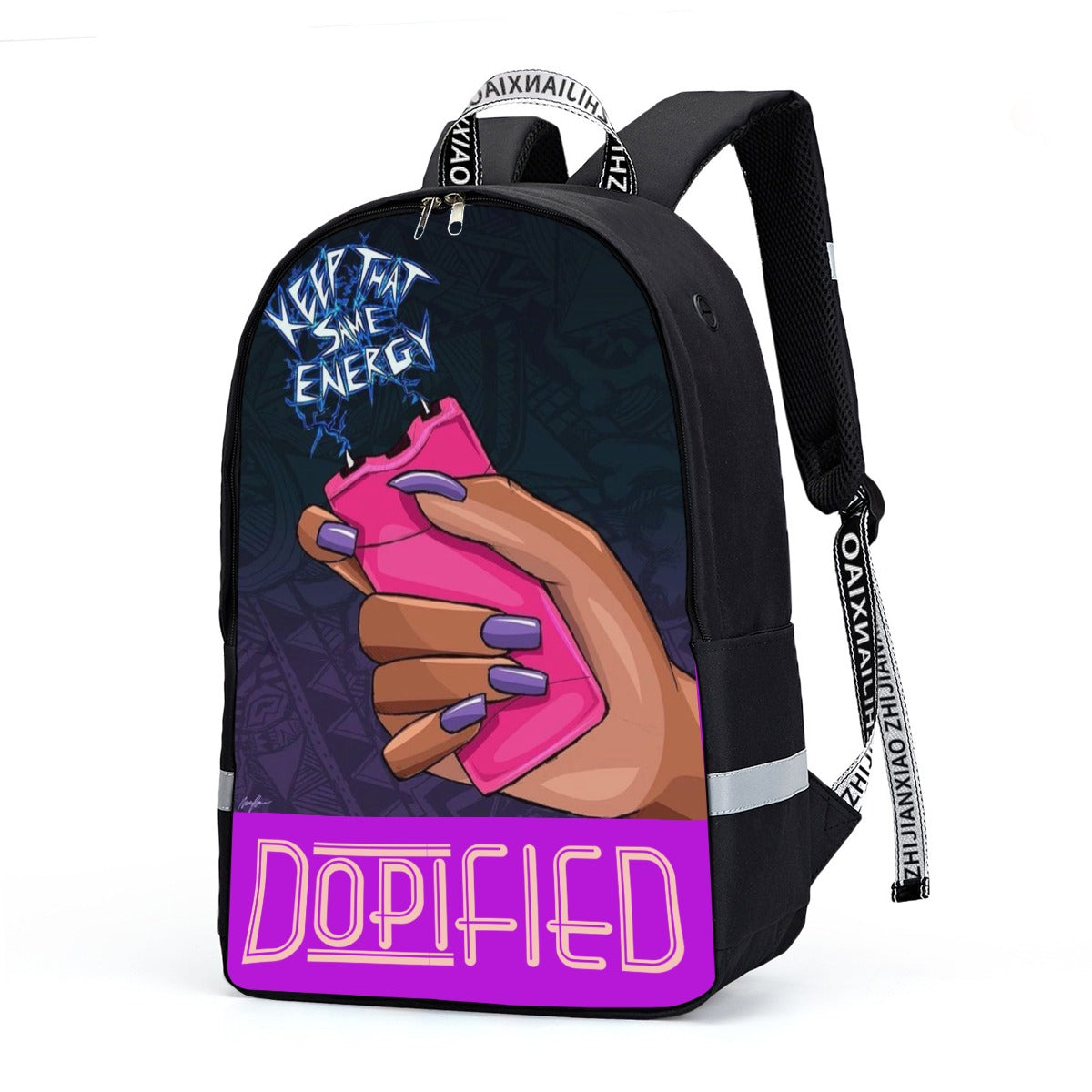 DOPE-iSH E Backpack With Reflective Bar