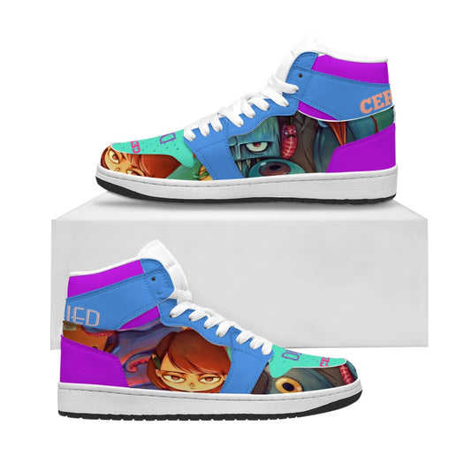 DOPE-iSH Monstar Women's Synthetic Leather Stitching Shoes