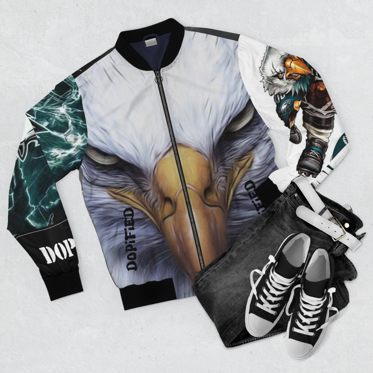 Men's Eagles Bomber Jacket