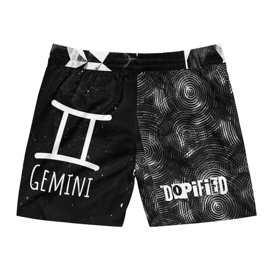 DOPiFiED GEMINI bro's Mid-Length Swim Shorts)