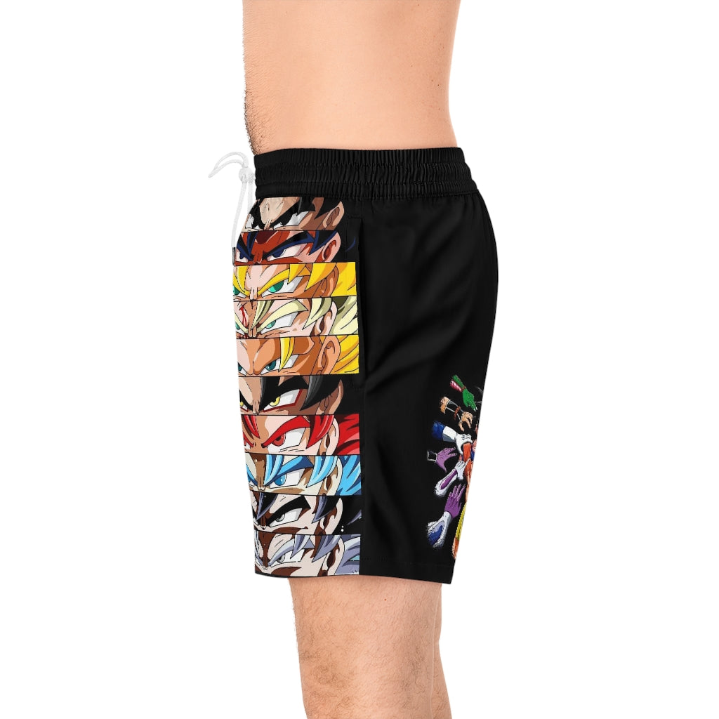 Dragonball z Dopified8 Mid-Length Swim Shorts