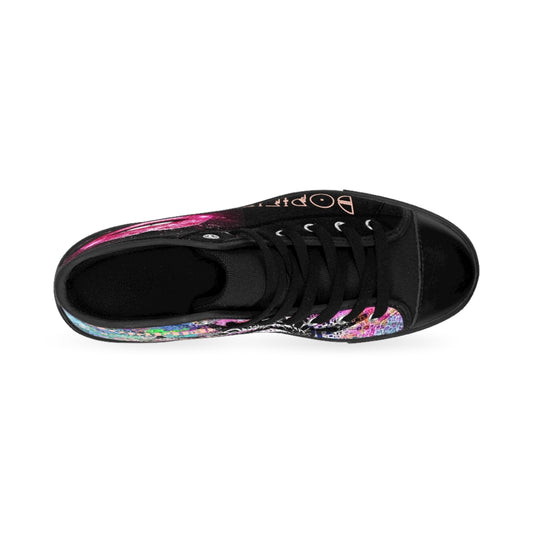 "DopiFiED" Kiss Of Freedom" Women's High-top Sneakers