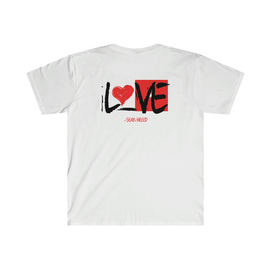 "REDrOsE L❤️VE" Unisex Softstyle T-Shirt