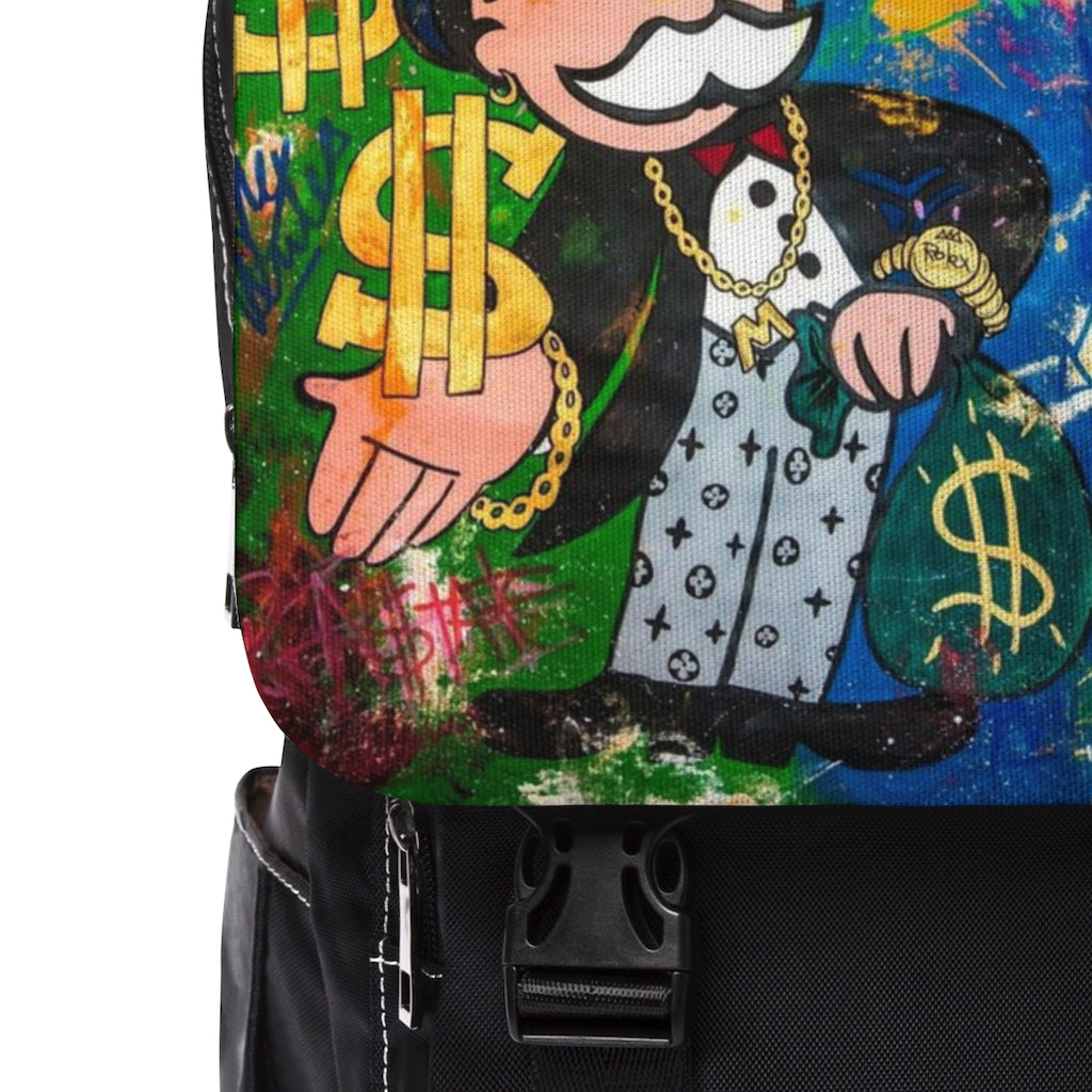 DopiFIED CashStach Unisex Casual Shoulder Backpack