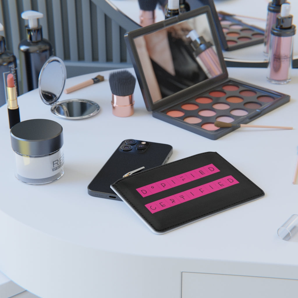 DopiFIED HUSTLE" Mini Clutch Bag