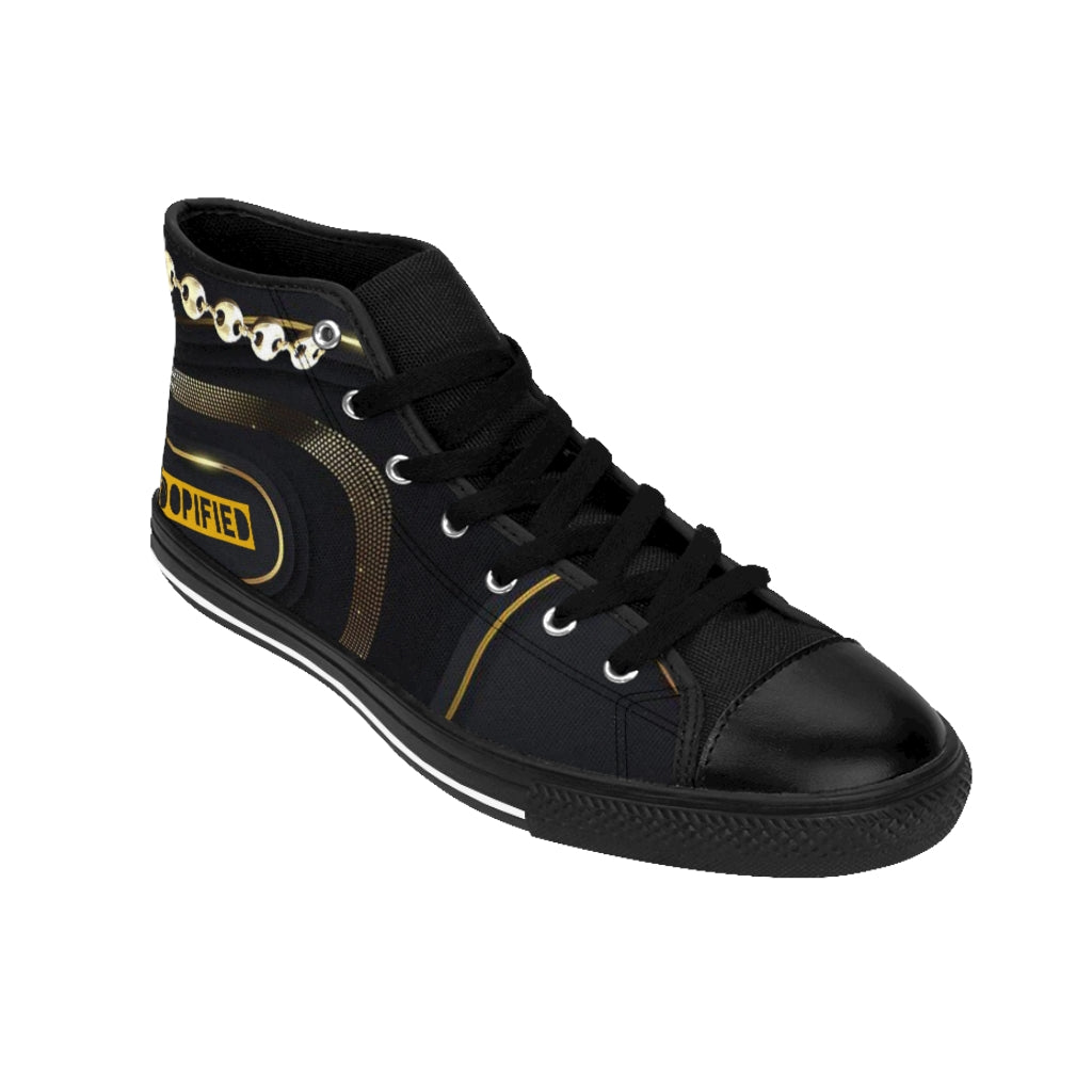 "DOPiFiED Elegant" Men's High-top Sneakers