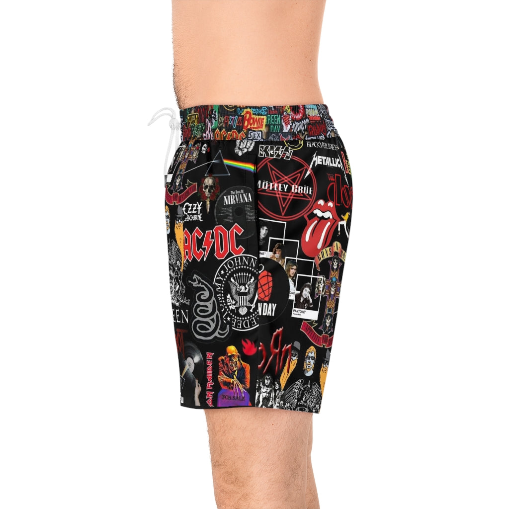 Bro's Hrock Mid-Length Swim Shorts