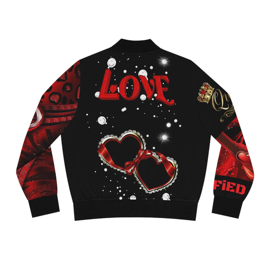 Valentine's All year Women's Bomber Jacket