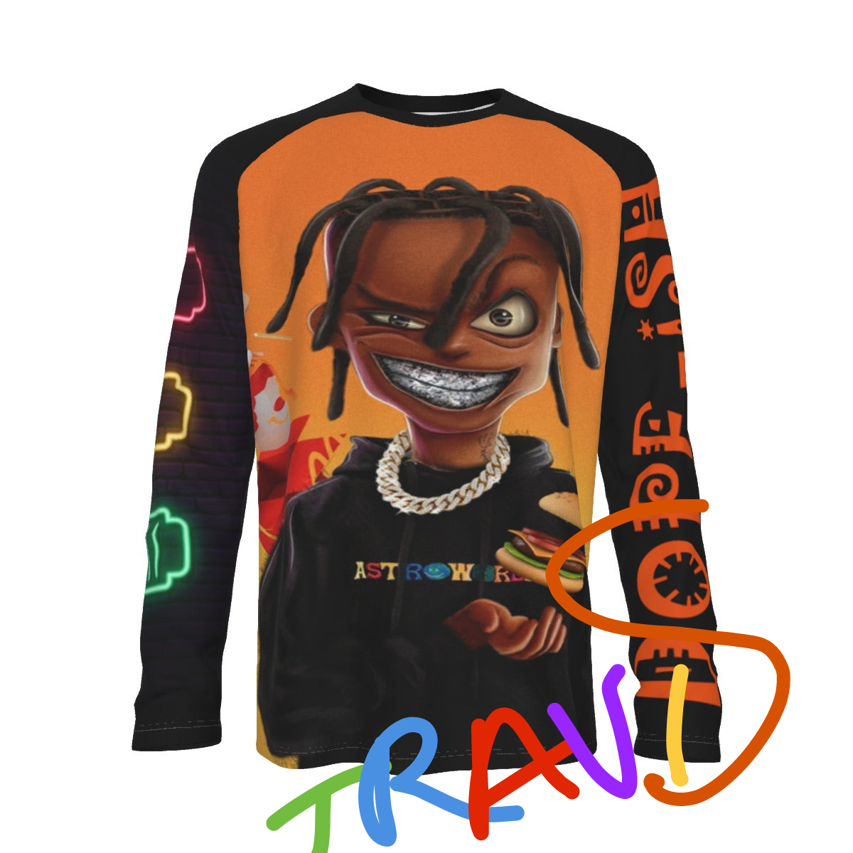 DOPiFiED TSCOTT Men's Long Sleeve T-shirt With Raglan Sleeve | Cotton