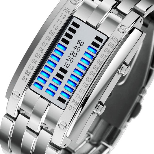 Watches Men Digital LED Display 50M Waterproof Lover's Wrist watches