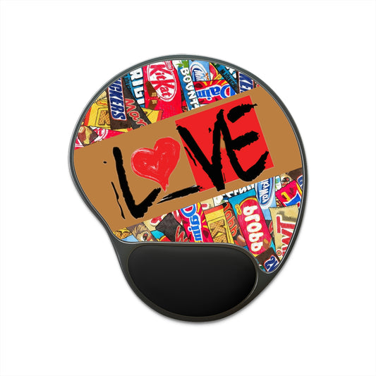 Sean Breed Candybar L❤️VERz Mouse Pad With Wrist Rest