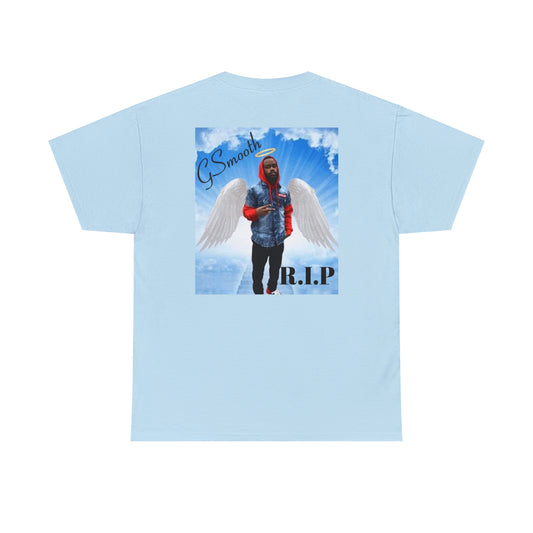"GSmooth R.I.P Always Remembered" Heavy Cotton Tee