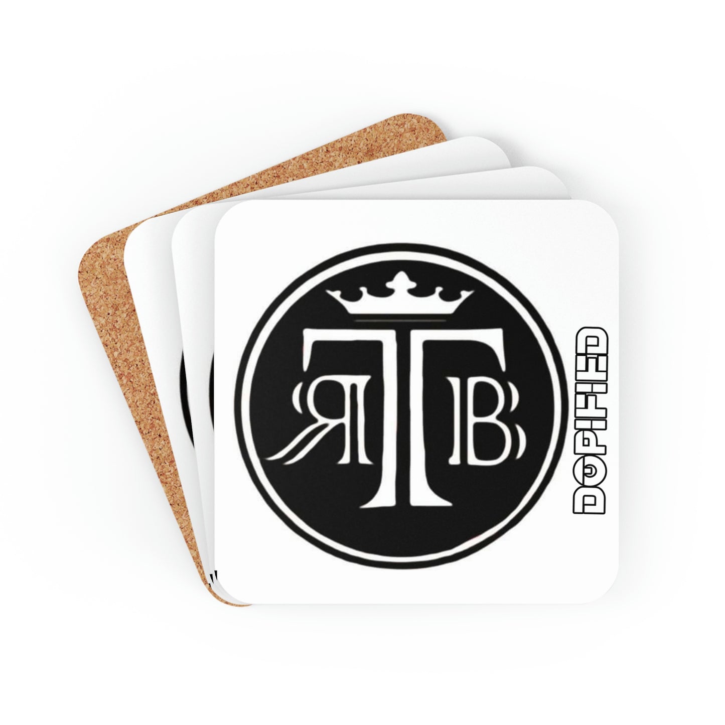 @TeamRearBreed Corkwood Coaster Set