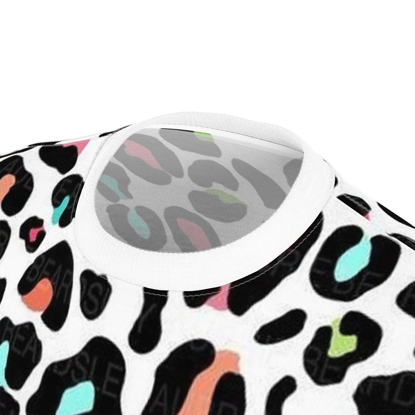 šāAngel Sevenn skittle leopardā Unisex Cut & Sew Tee