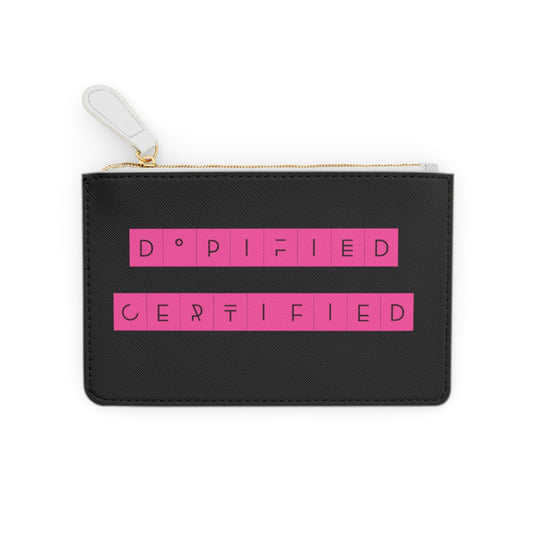 DopiFIED HUSTLE" Mini Clutch Bag