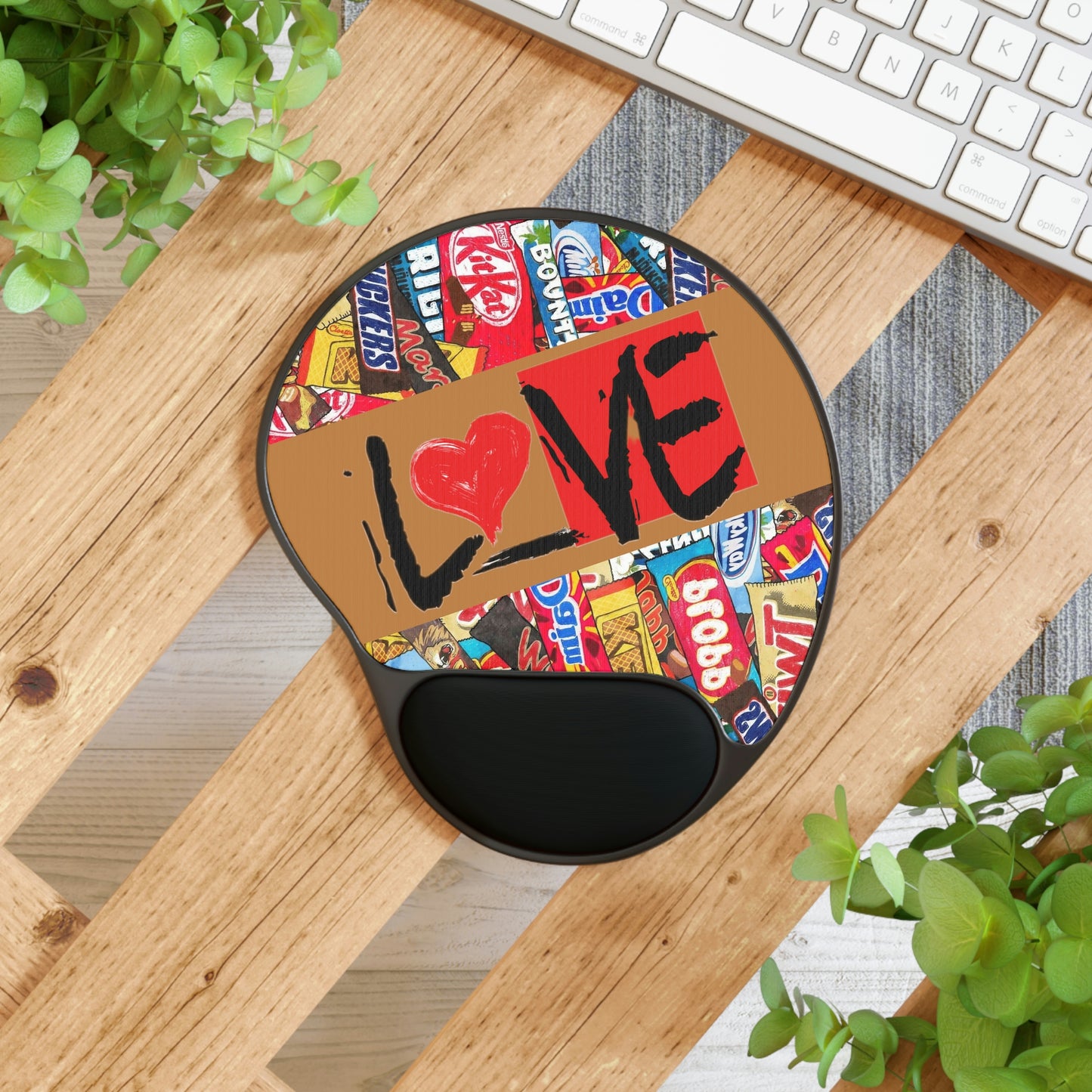 Sean Breed Candybar L❤️VERz Mouse Pad With Wrist Rest