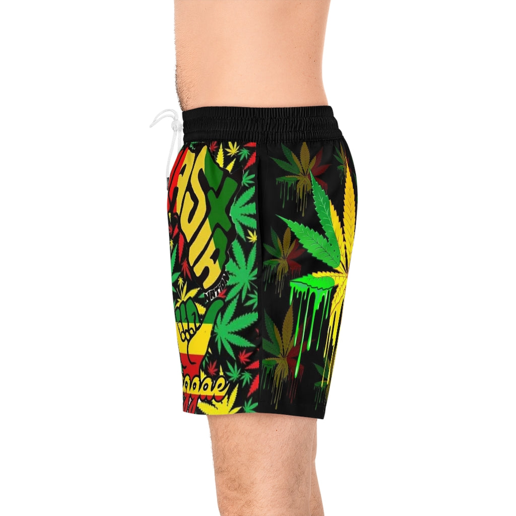 Bro's RaStA Mid-Length Swim Shorts