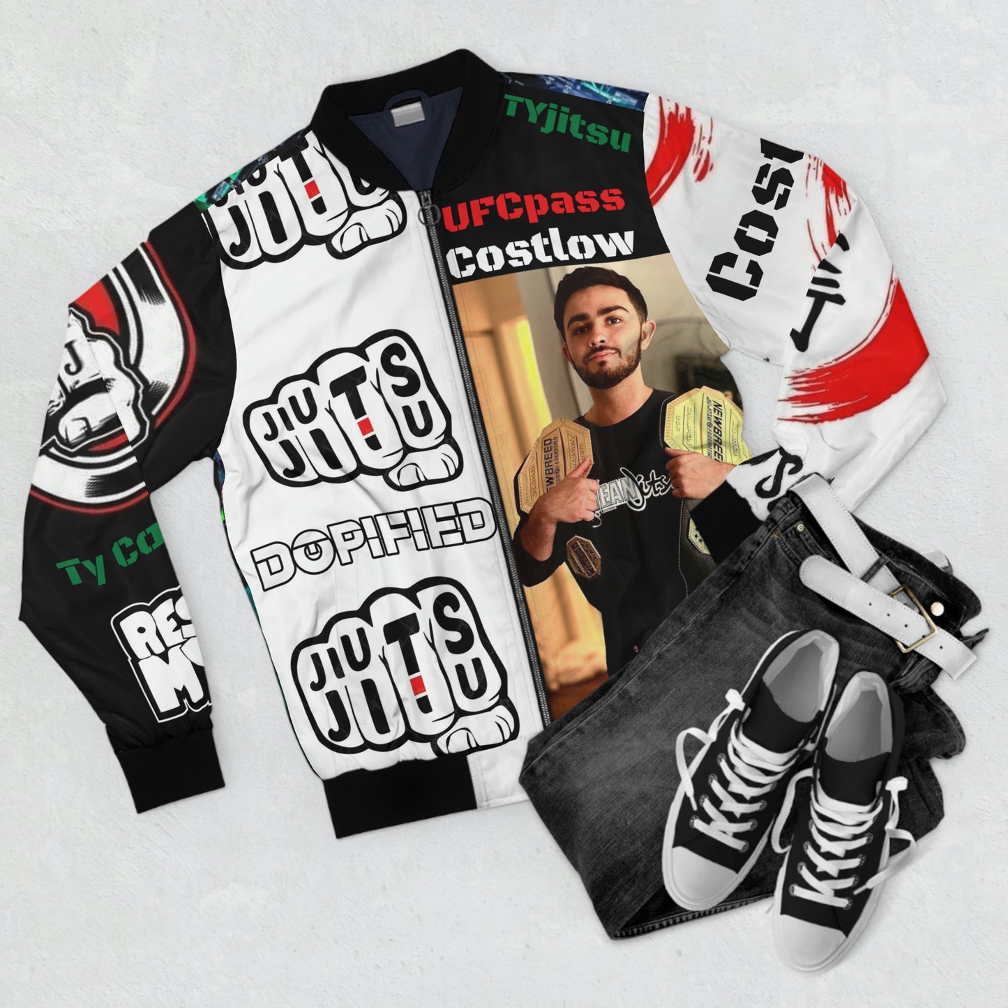 Chaqueta bomber TYjitsu para hombre