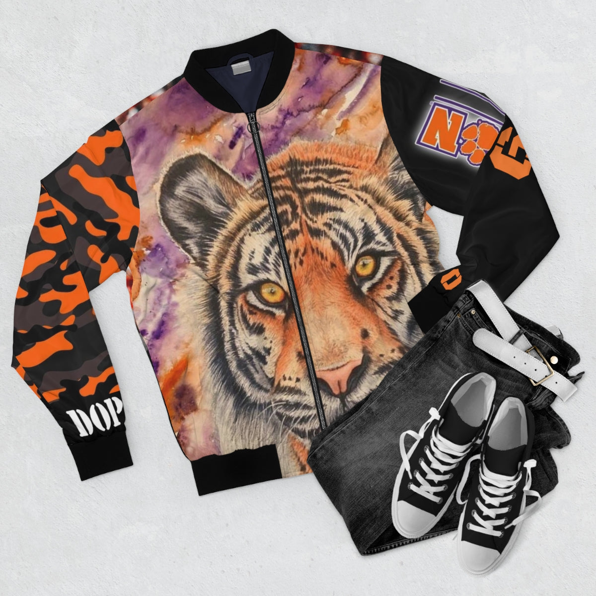 Men's Clemson Bomber Jacket