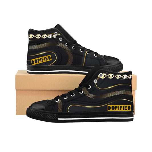 "DOPiFiED Elegant" Men's High-top Sneakers