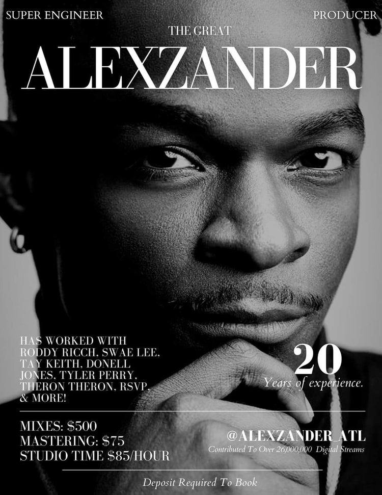 Alexander Super Producer Studio Merch