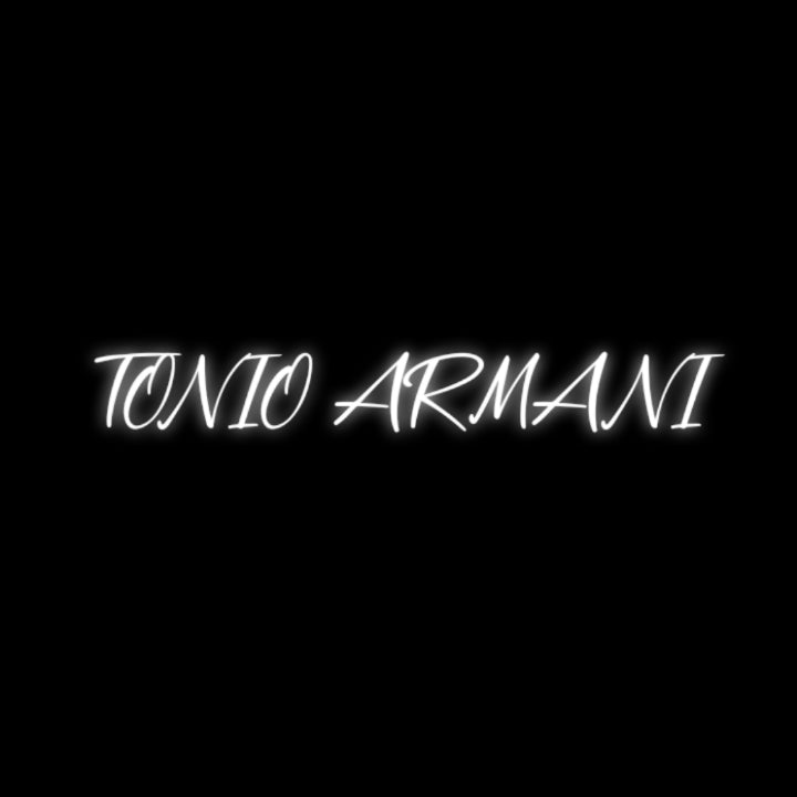 TONIO ARMANI "THE VOICE"