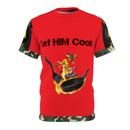 Let Him Cook‼️ Unisex Cut & Sew Tee (AOP)
