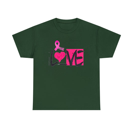 Fight Version 🥊🎀Breast Cancer Awareness L♥️VE Tee/ Sean Breed Edition🎀