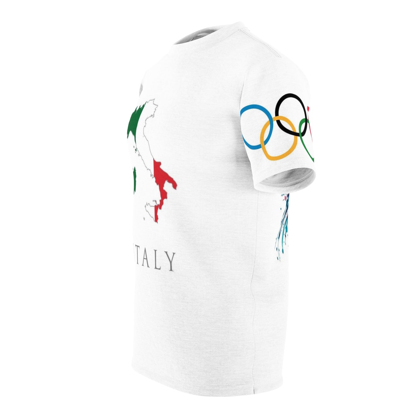 Team Italy 2024 Paris Olympics Unisex Cut & Sew Tee