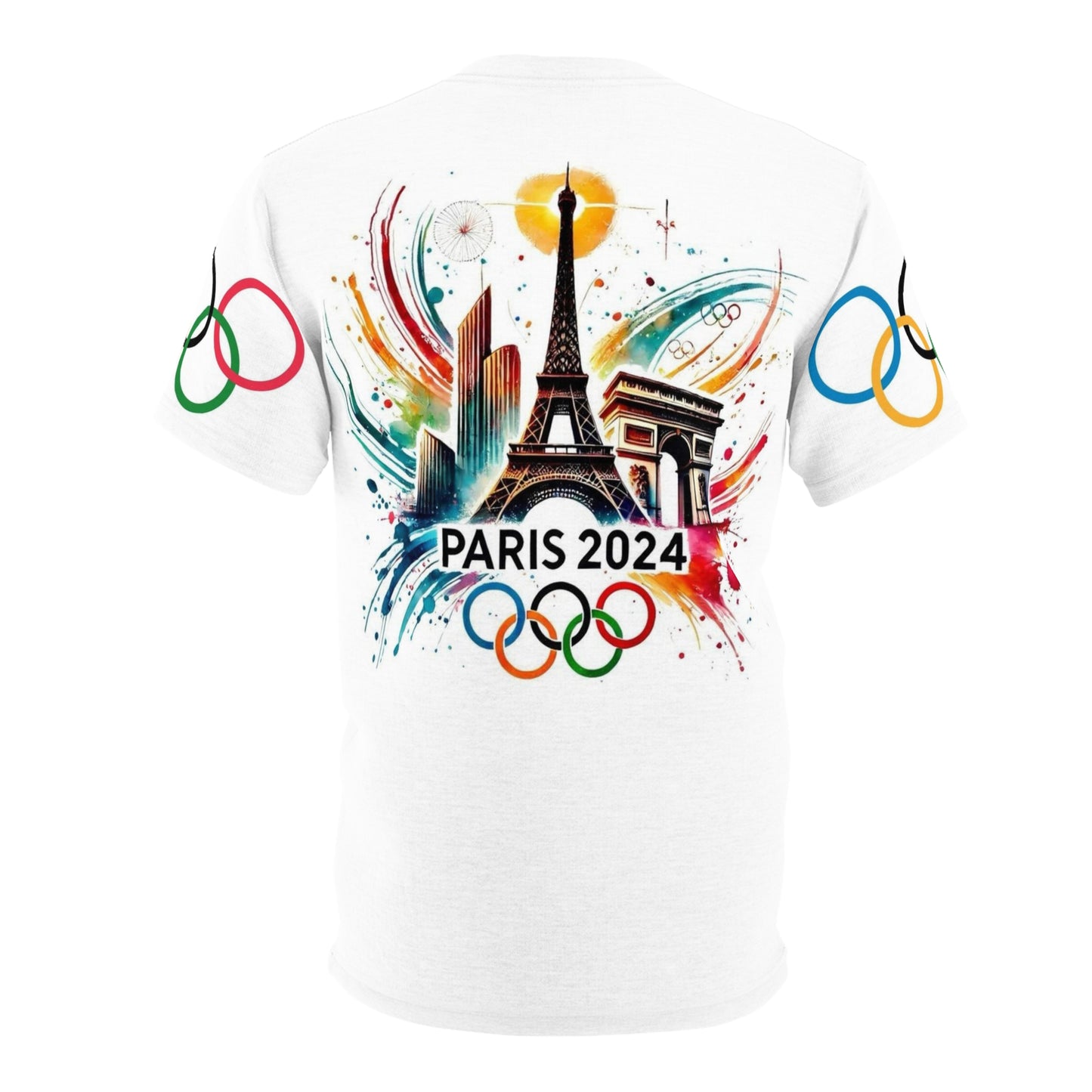 Team Italy 2024 Paris Olympics Unisex Cut & Sew Tee