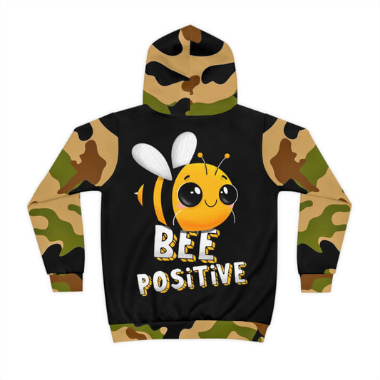 Children's DOPiFiED “Bee Positive” Camo Hoodie