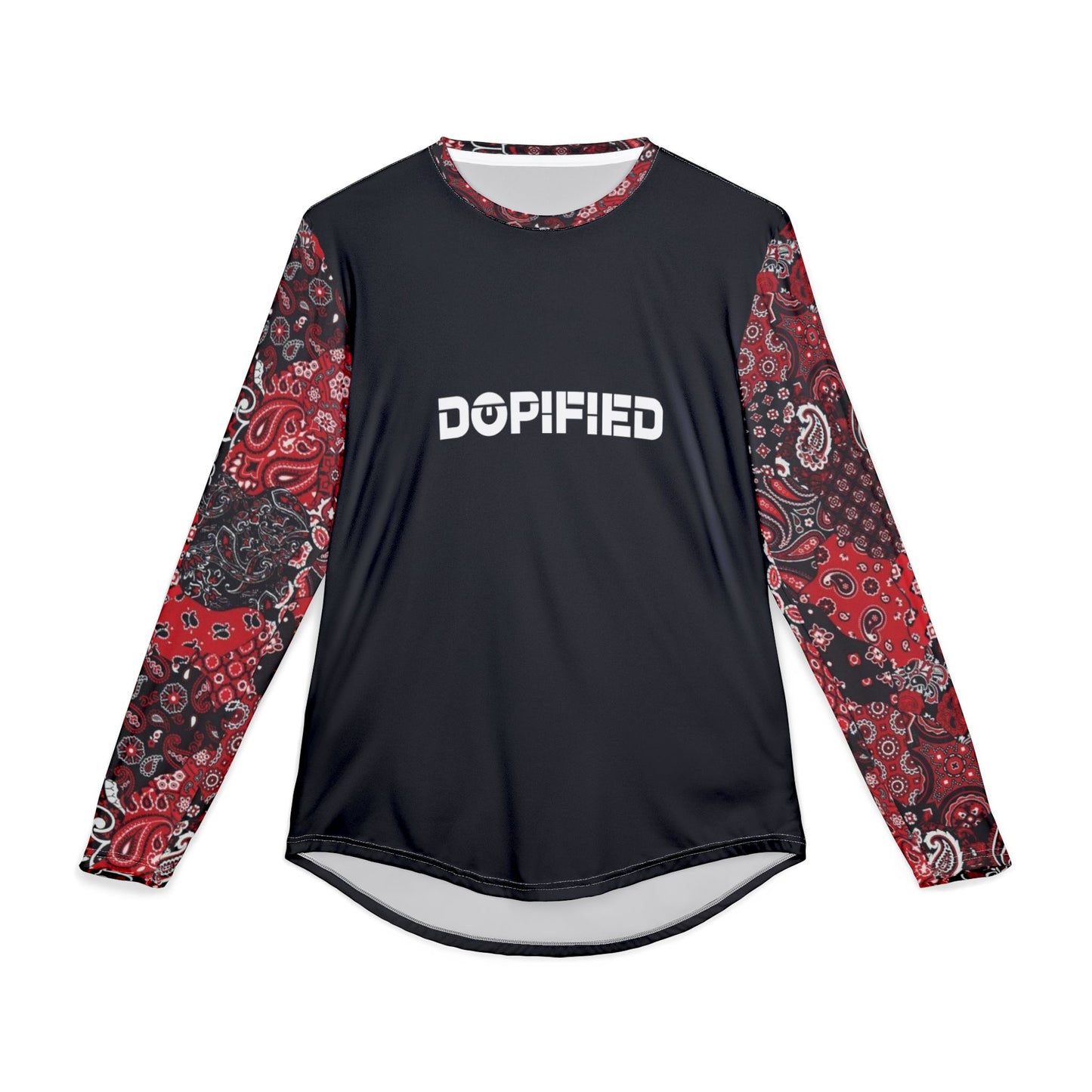 Men's DOPiFiED Bandanna UV Protection Long Sleeve Shirt - Stylish & Functional with Floral Design