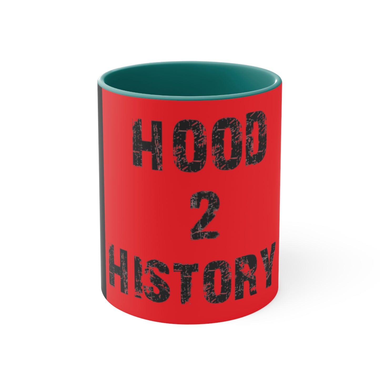 Unique Inspirational 11oz Accent Mug - "Hood 2 History" & "No Days Off" | Perfect for Coffee Lovers, Gifts, Decor, Motivational