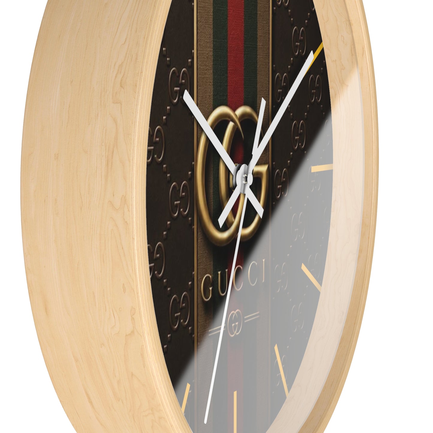 GG luxury brand wall Clock