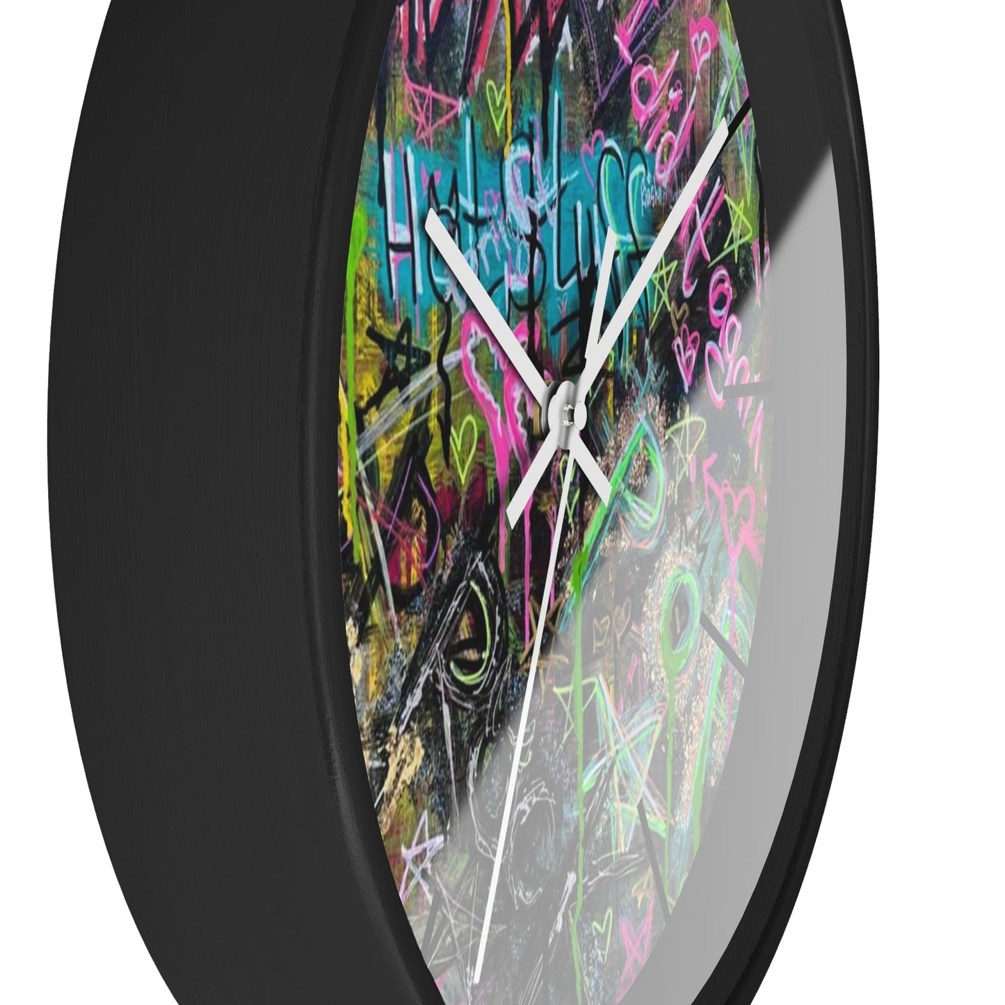 Ghetto Graffiti Wall Clock