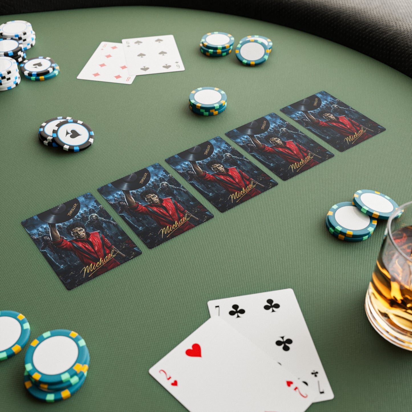 Mj Thriller Poker Cards