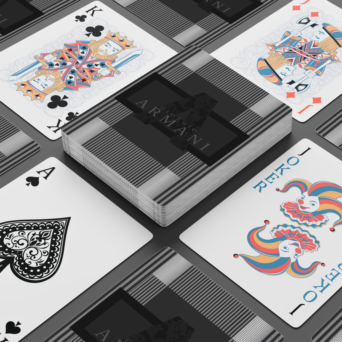 Armani Poker Playing Cards