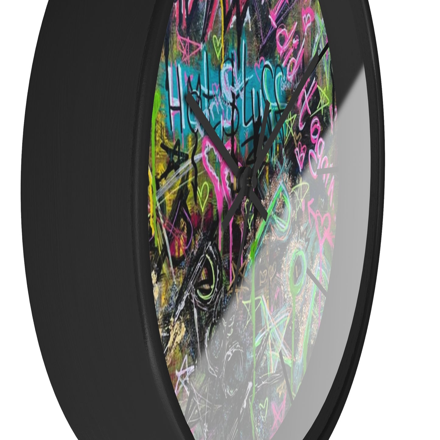 Ghetto Graffiti Wall Clock