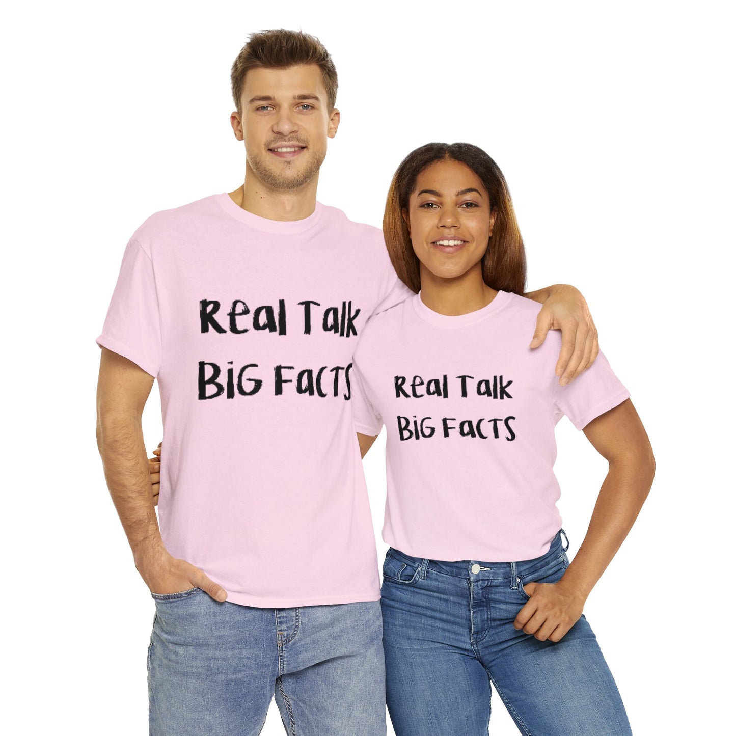 Real Talk BiG Facts "Stay True" Unisex Heavy Cotton Tee