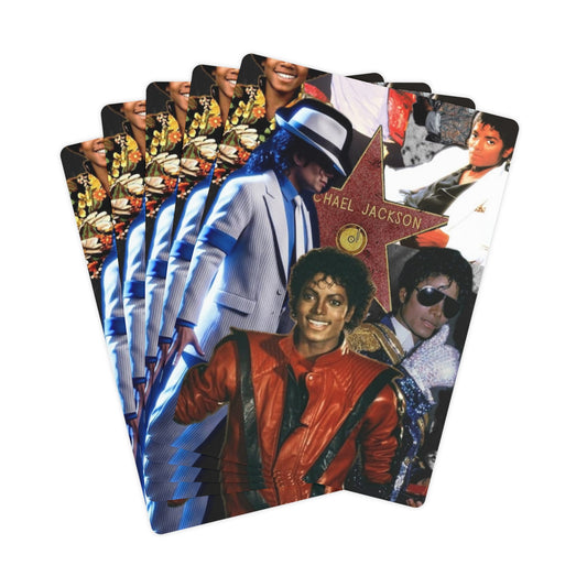 Hollywood MJ Poker Cards