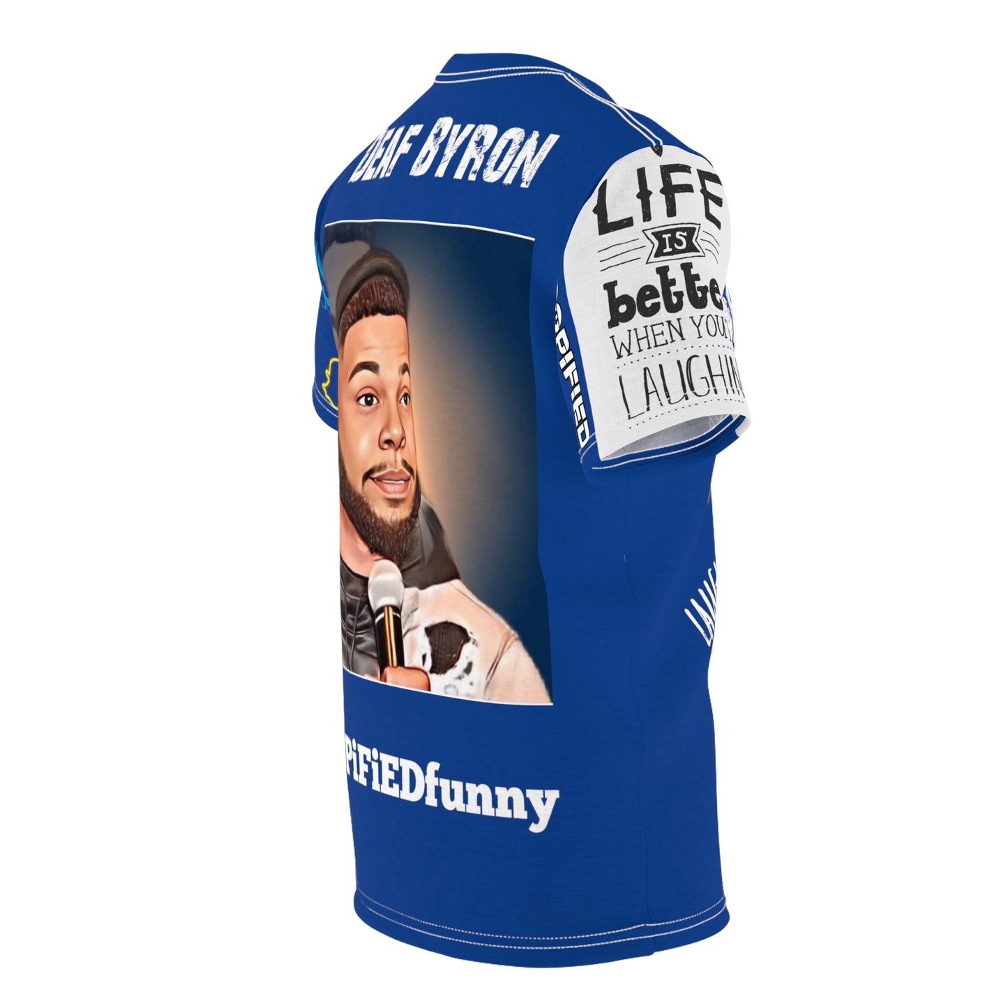 Comedian "Deaf Byron" Signature Tee DOPiFiED Edition