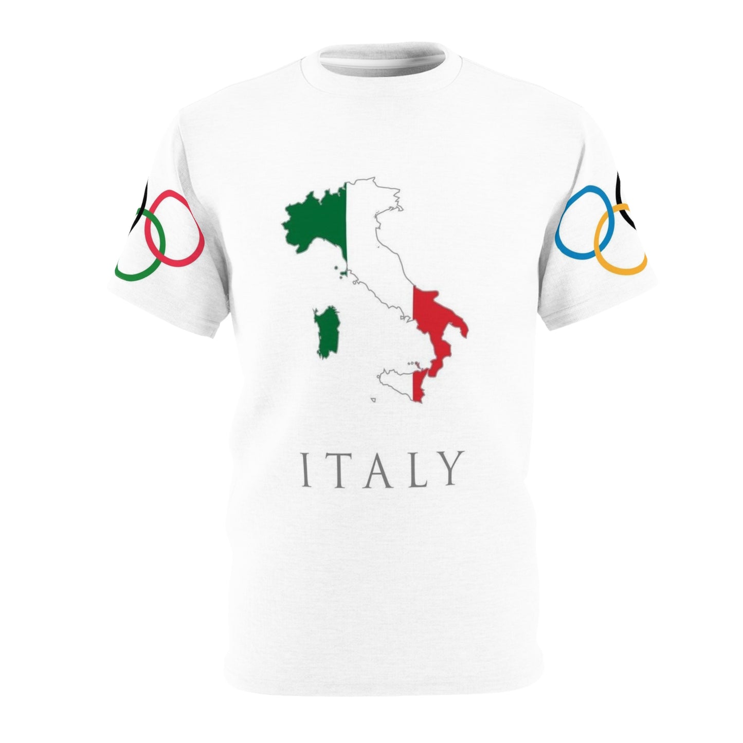 Team Italy 2024 Paris Olympics Unisex Cut & Sew Tee