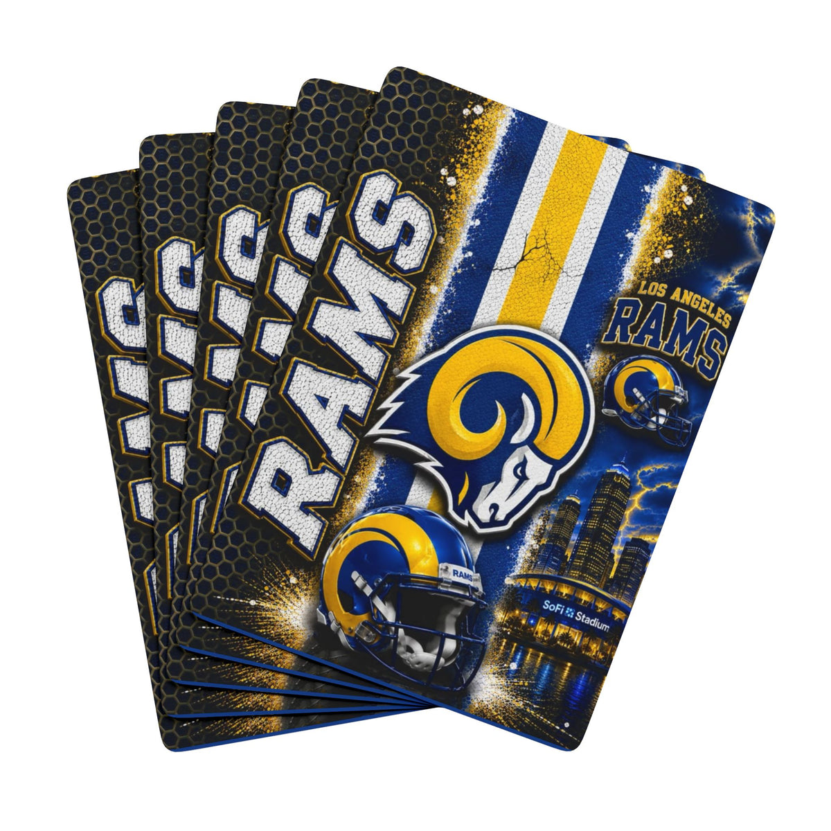 Rams Poker Playing Cards