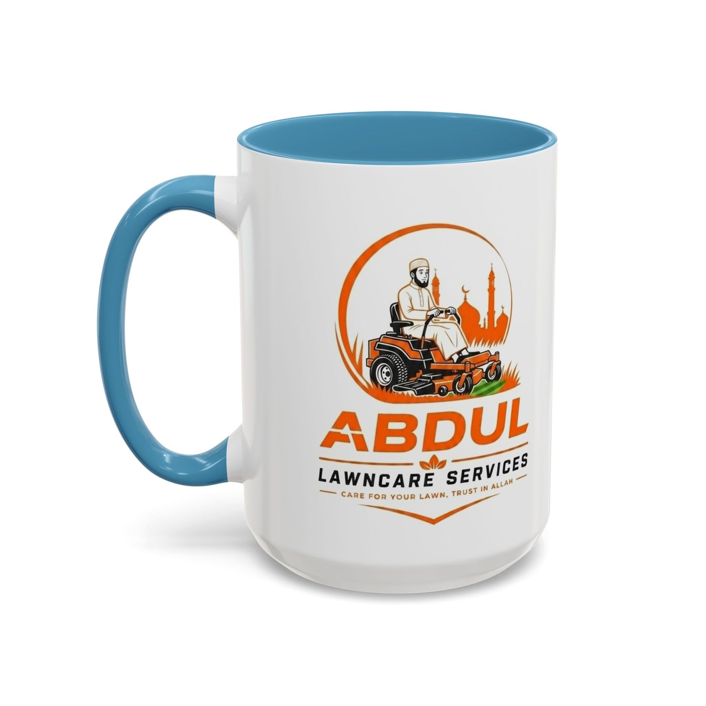 Abdul Lawncare Accent Coffee Mug (11, 15oz)