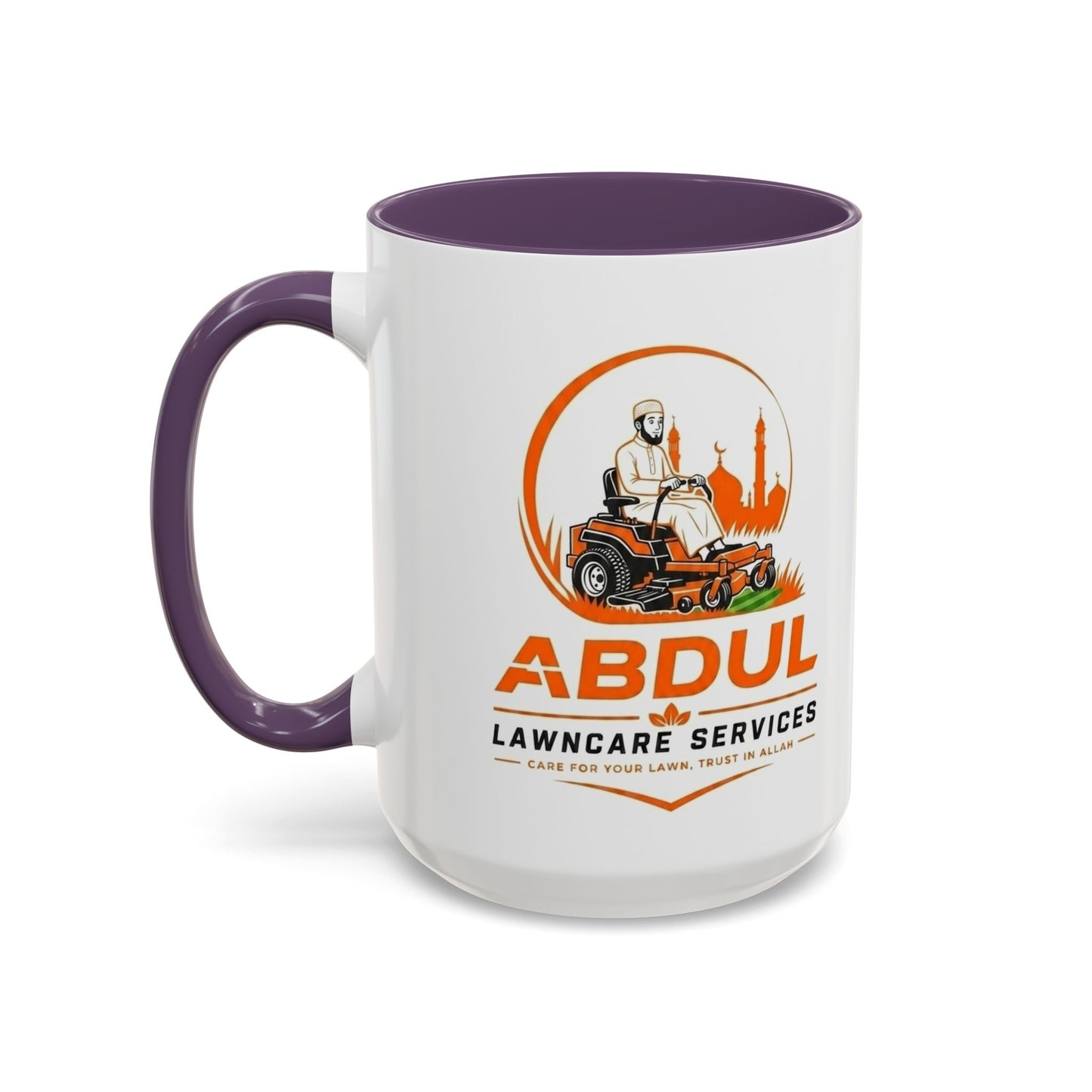 Abdul Lawncare Accent Coffee Mug (11, 15oz)