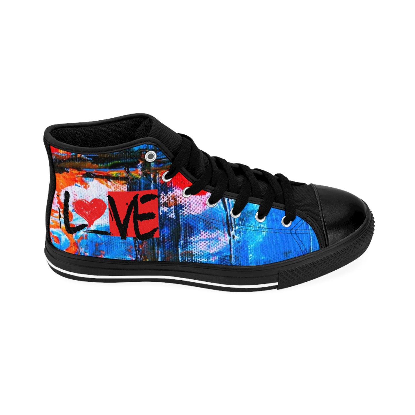 Sean Breed Abstract L❤️VE Men'Classic Sneakers