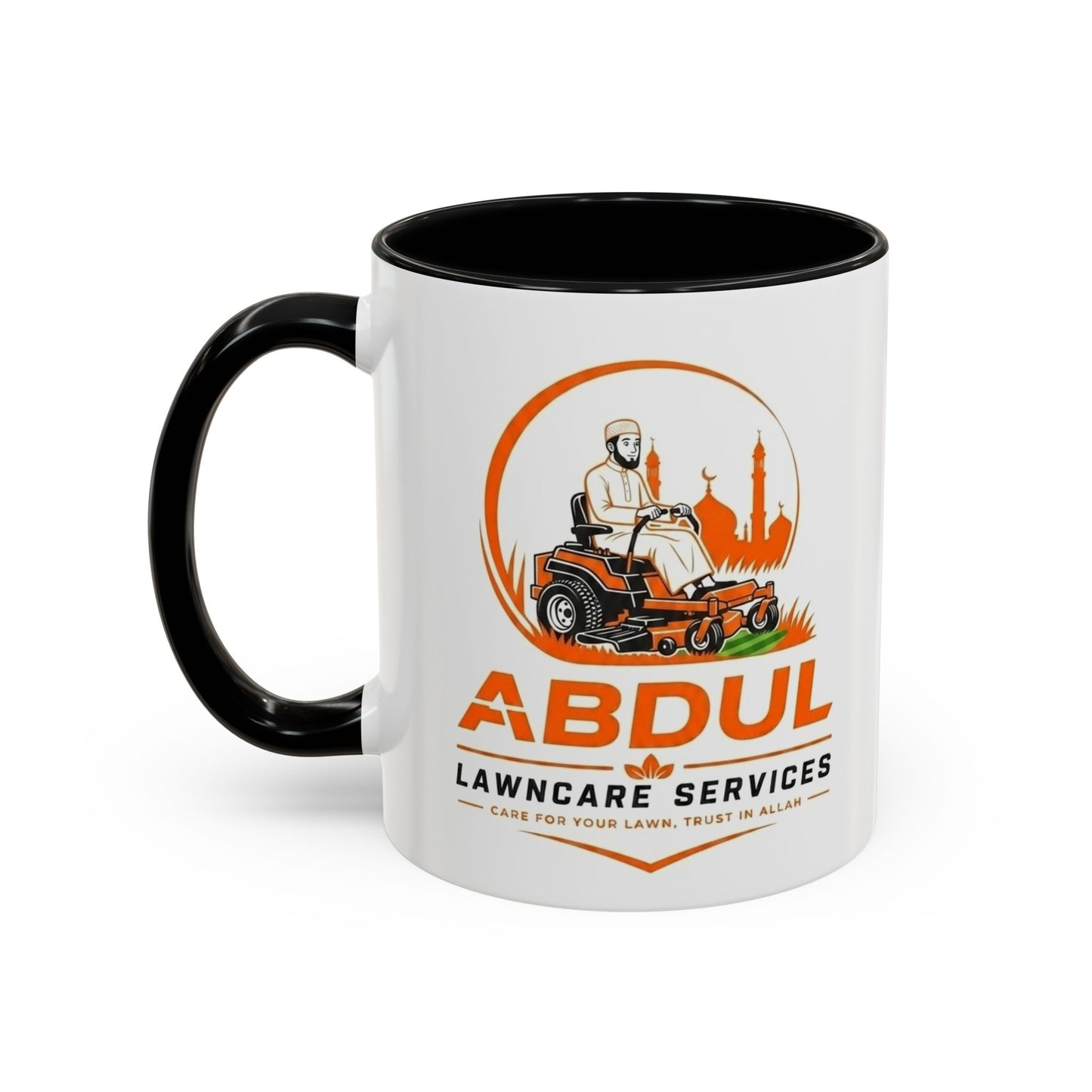 Abdul Lawncare Accent Coffee Mug (11, 15oz)