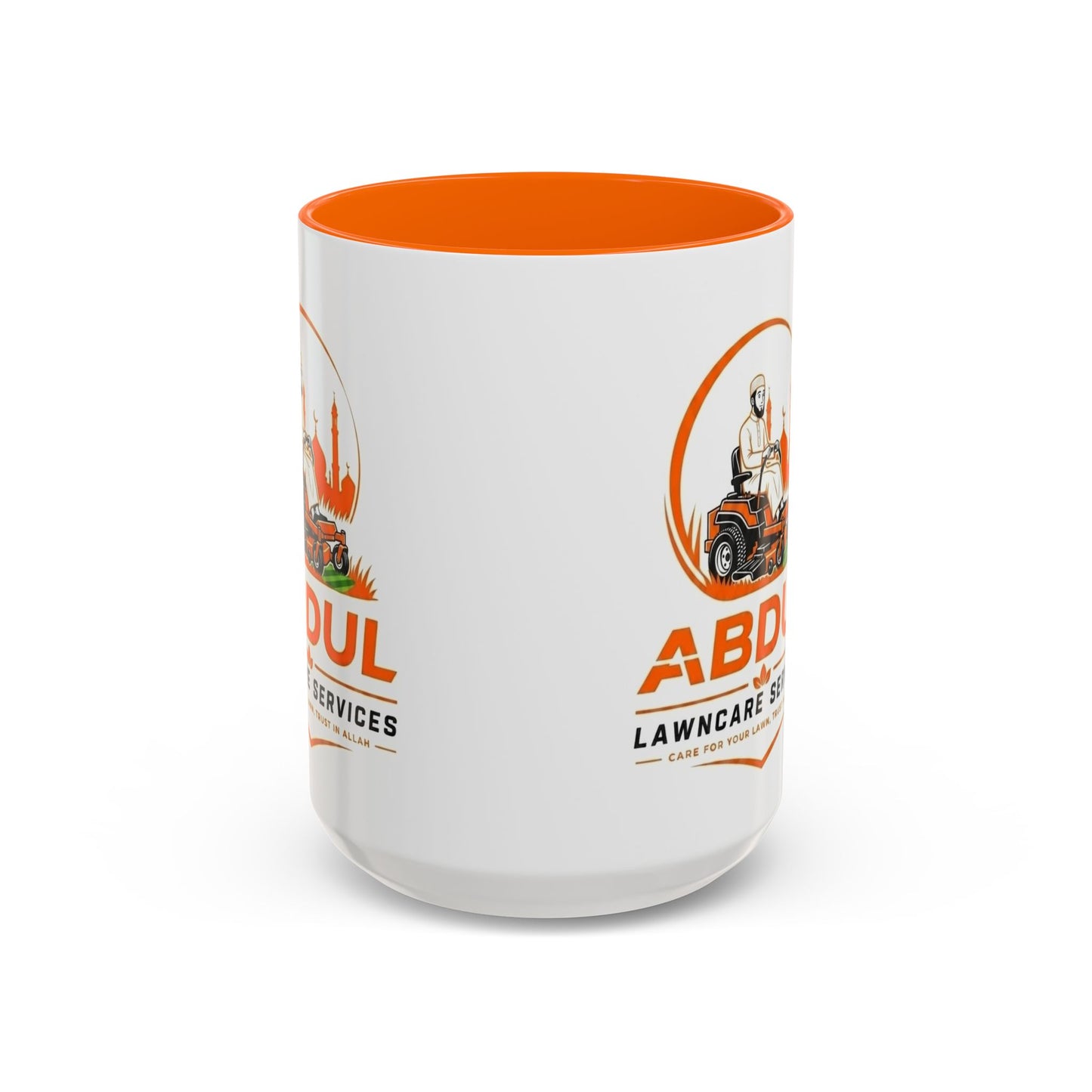 Abdul Lawncare Accent Coffee Mug (11, 15oz)